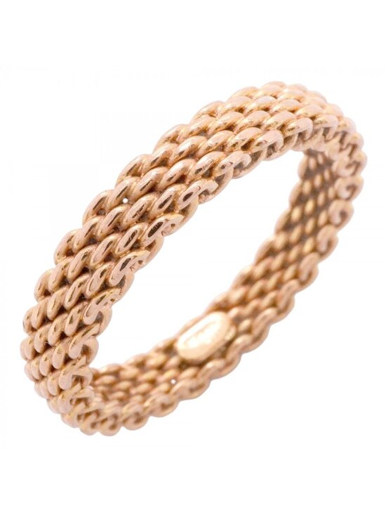 Tiffany & Co. Jewelry - Tiffany & Co Ring Somerset 18k Pink Gold